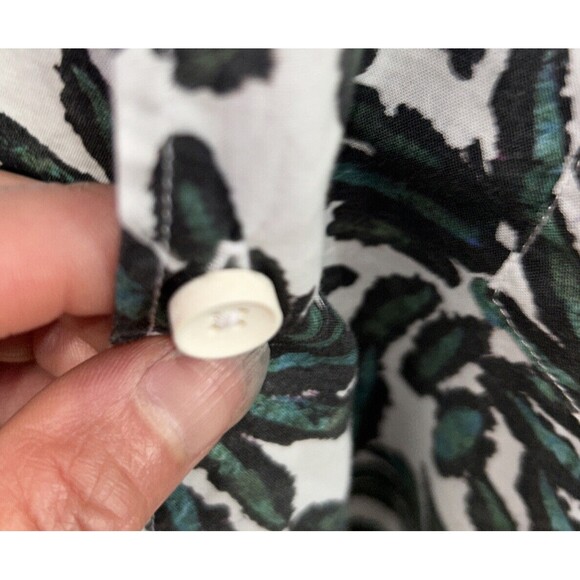 Paura Men’s Button Down Shirt Floral Fantasy Made In Italy Tropical Size M - Picture 7 of 7